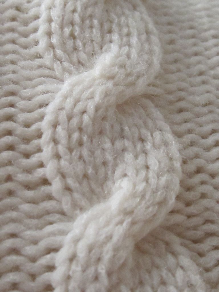 Cotton jersey knit texture detail